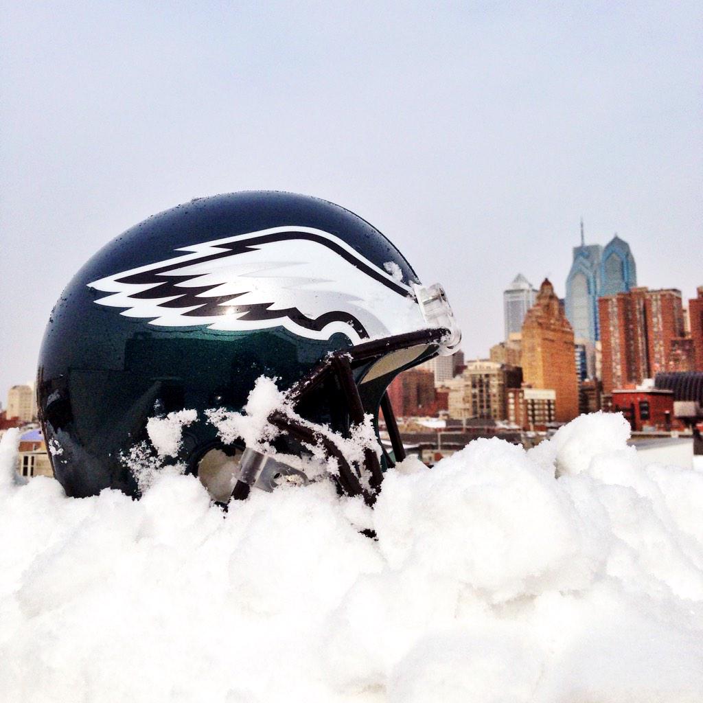 Eagles's tweet photo. ❄️🏈⛄️ #FlyEaglesFly http://t.co/ajBAlhaRLl