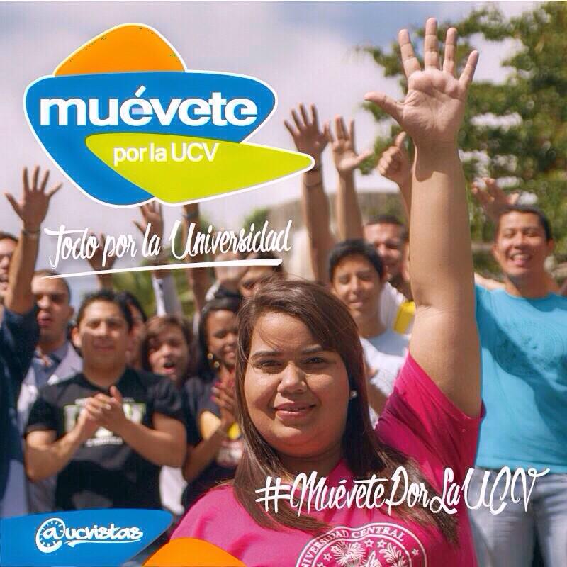 Este 30 de Enero llega el Cambio a la UCV. Vota #MUEVETE y GANA.