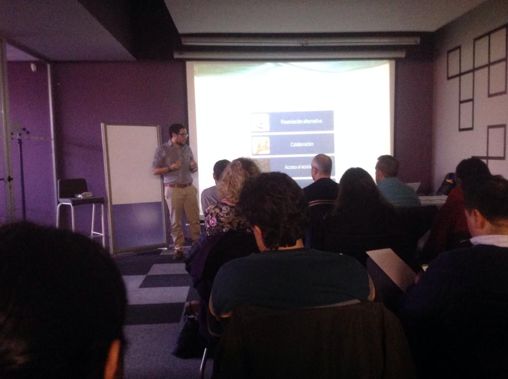 socialnoky's tweet image. Algunas fotos del taller de #crowdfunding impartido en @MadridEmprende ¡avanzando! #madridOnRails