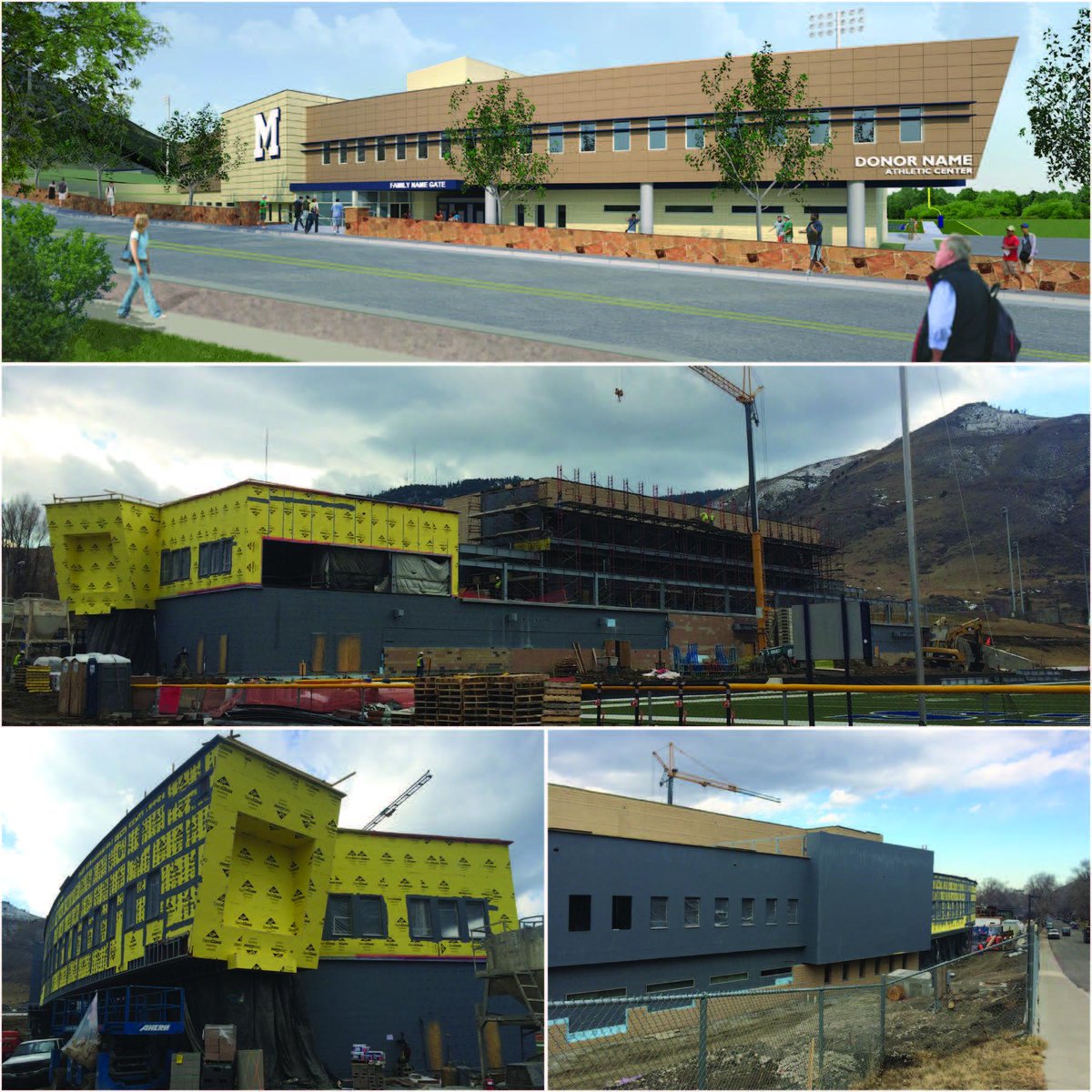 SLAMSportsArch's tweet photo. Excited to see the progress on the new @coschoolofmines Athletic Center. #TransformationTuesday @MinesAthletics http://t.co/FUwrP9yeL1