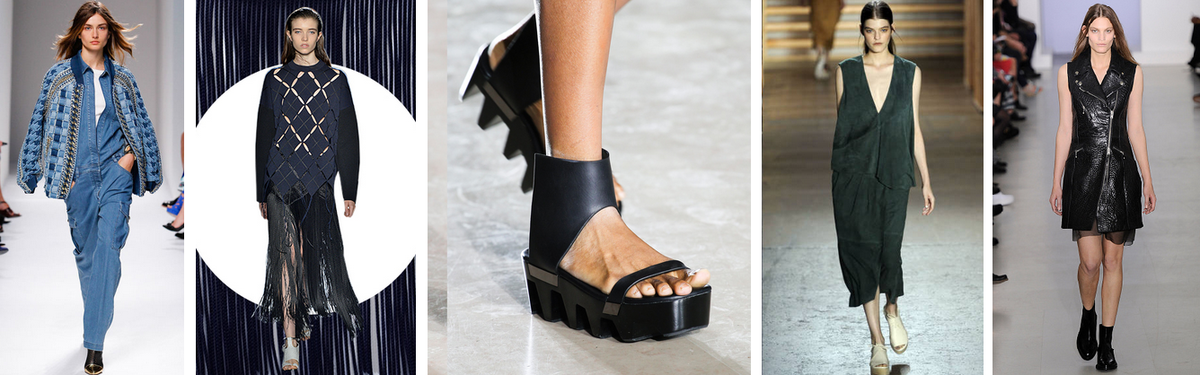 Laura_Siegel's tweet photo. Denim. The Seventies. Platforms. Suede. Leather. Your #SS15 Trend Report is here. http://t.co/PXDIGCLwYT #fashion http://t.co/gnLXosT5B2