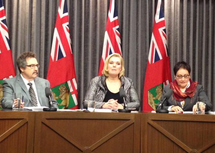 karenpaulscbc's tweet photo. Family services minister: prevention is the first step to protection #phoenixsinclair #mbpoli http://t.co/f5DtANa2SX