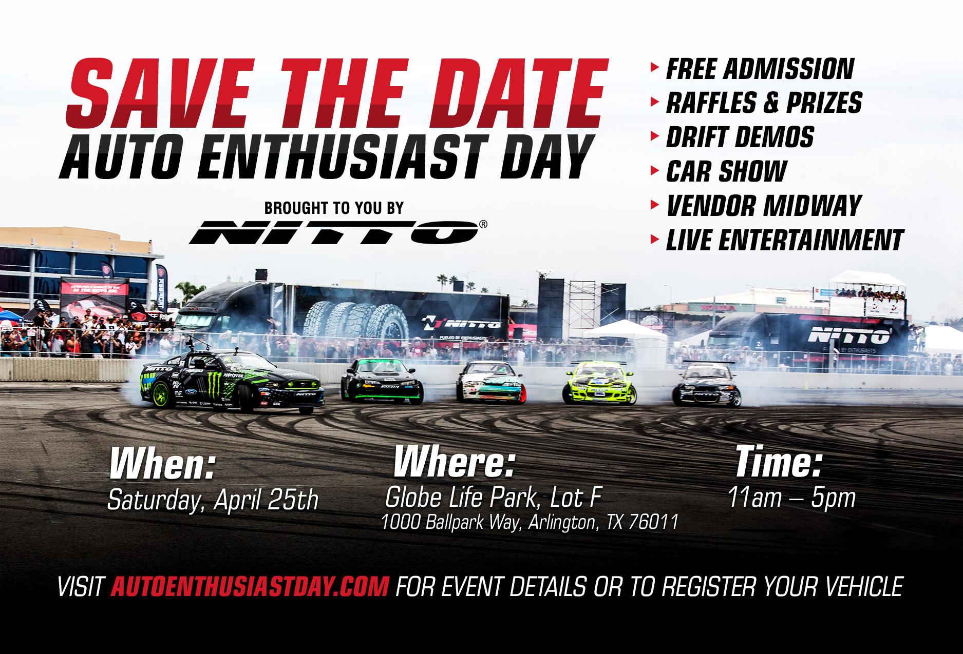 NITTO TIRE USA on Twitter "Join us at the inaugural Auto Enthusiast