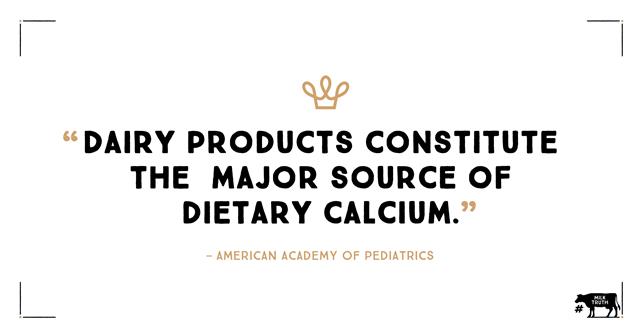 Milk isn’t just 4 kids, but it IS esp imprt 4 growing bones, say pediatricians bit.ly/1tme8Fq #MilkTruth