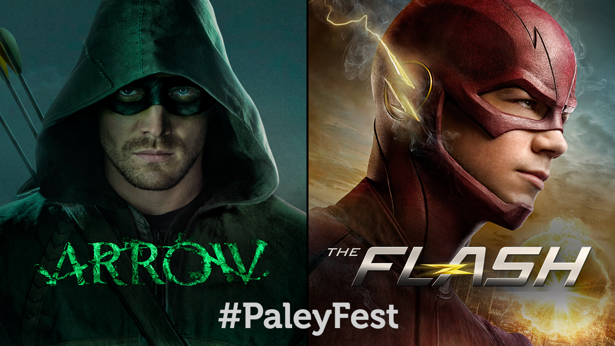 CW_Arrow's tweet image. Don’t miss #TheFlash and #Arrow casts LIVE at #Paleyfest LA on 3/14. Buy your tickets now! paleyfest.org