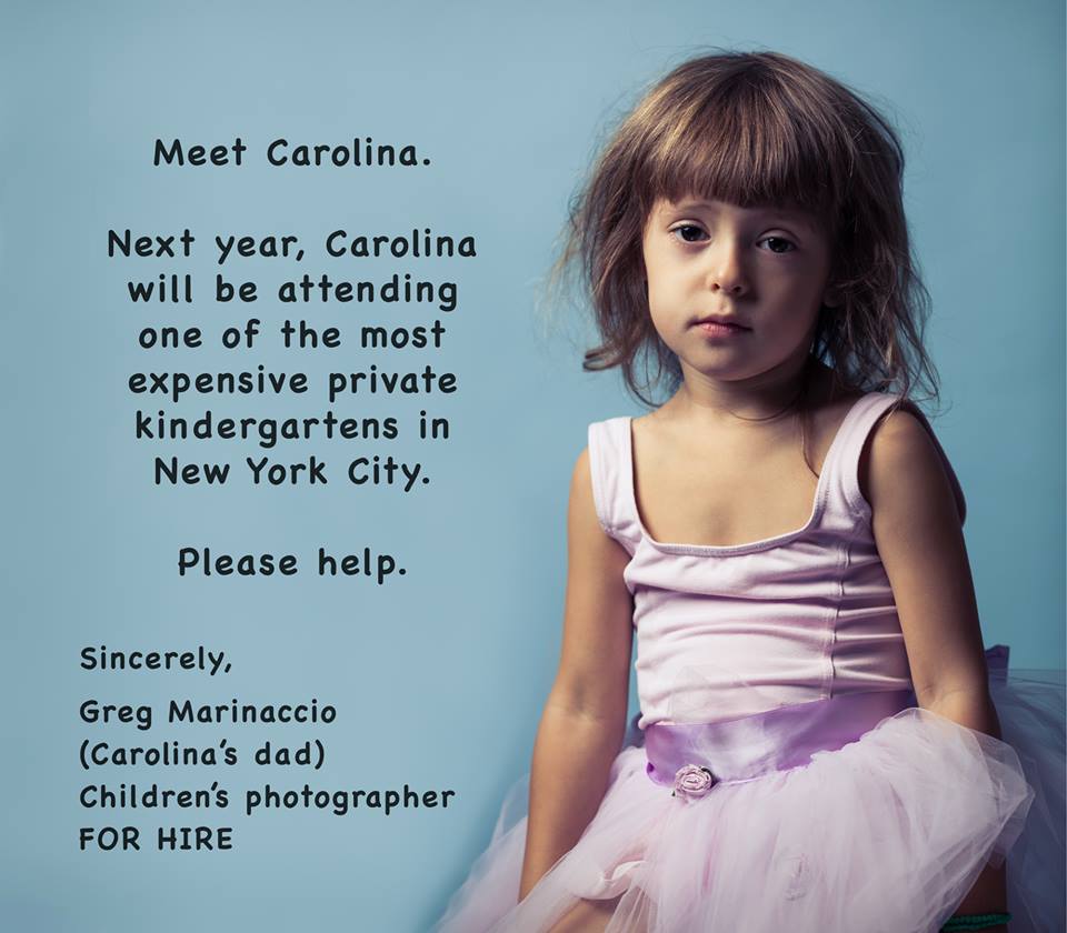 CreativeJerk's tweet photo. I thought about hiding the photographer's info, but maybe this shameful ad will go viral? Carolina needs tuition. http://t.co/lRjw6AY7tg