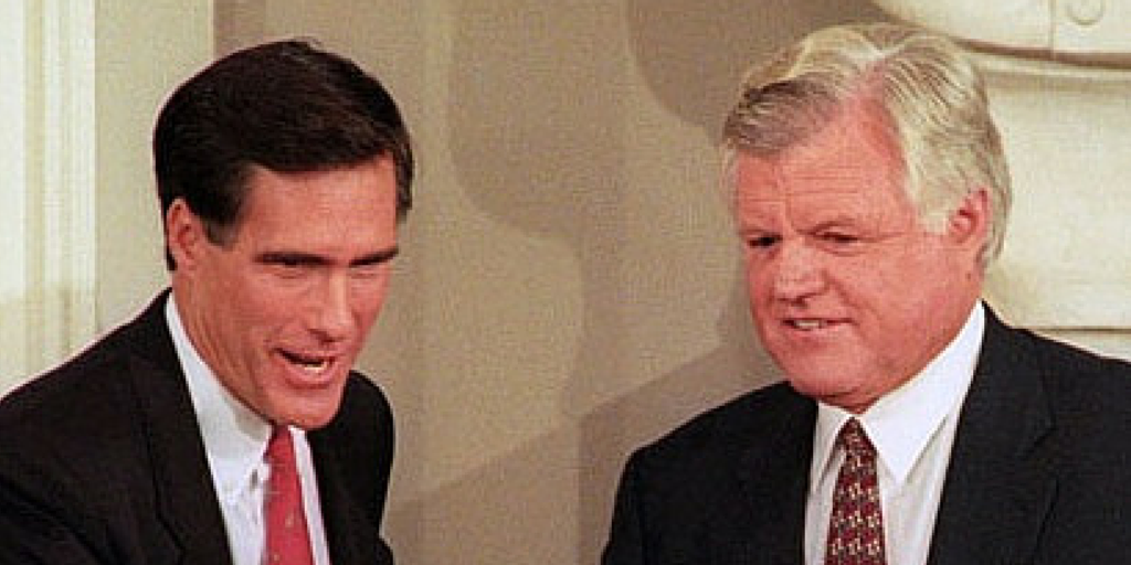 stopmittnh's tweet photo. @mittromney accused Ted Kennedy of not being tough enough against guns. http://t.co/AD7Xy9sXUj