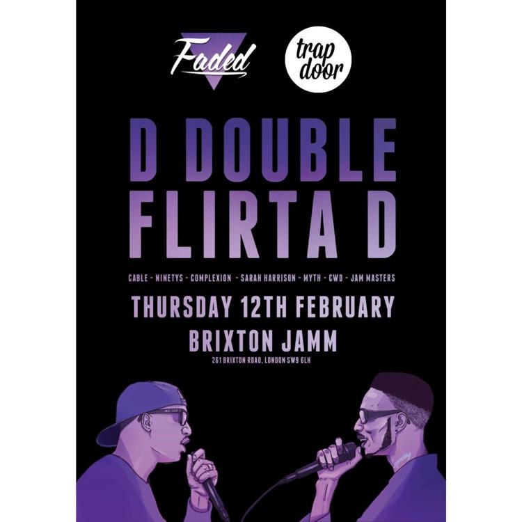 BlueRainja's tweet image. Who's Down???? #FlirtaD #DdoubleE #Faded #BrixtonJamm #Grime
