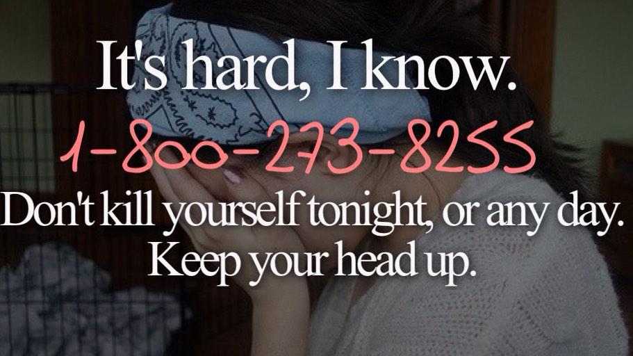 _PreventSuicide's tweet photo. RT to save a life. http://t.co/uDL8N9FuhH