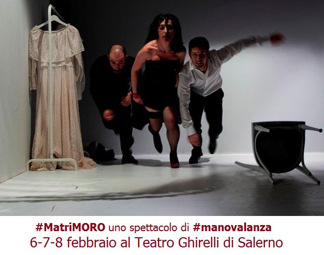 Manovalanza's tweet photo. #MatriMORO uno spettacolo di #manovalanza al @teatroghirelli @salernocontempo @franceskasa... correte da noi! http://t.co/UOL07dt6rC