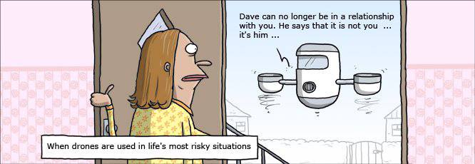 Teenydrones's tweet image. Drones getting the job done ! #sorryNotsorry #DroneHumor