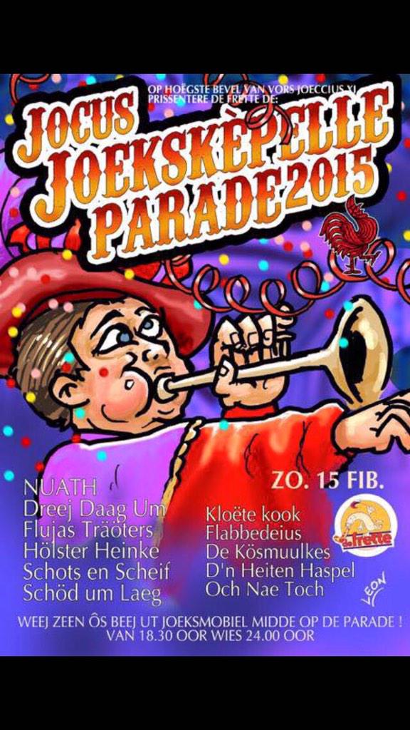 DreejDaagUm's tweet photo. Auk dit jaor zien we er waer beej http://t.co/2Z84BcVScy