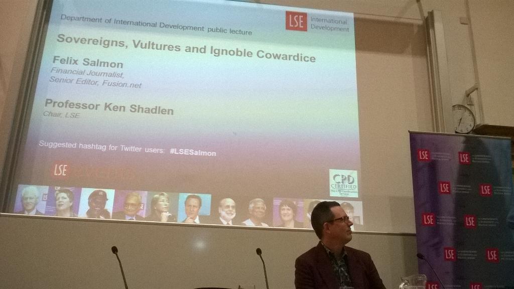 Introducing @felixsalmon "I remind myself, he's British!", says Ken Shadlen! @LSEpublicevents #LSESalmon http://t.co/MUuDm0jhTa