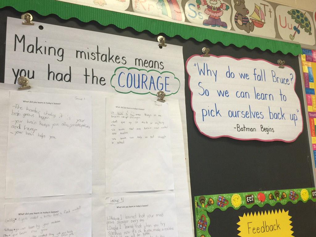 stepanpruch's tweet photo. Did she really quote BATMAN?! I ❤️ Ms Scott!!!! RT @KerrEteach: More from @leger_tcdsb Grade 2 class thanks Ms Scott http://t.co/jMQIRIlZvY