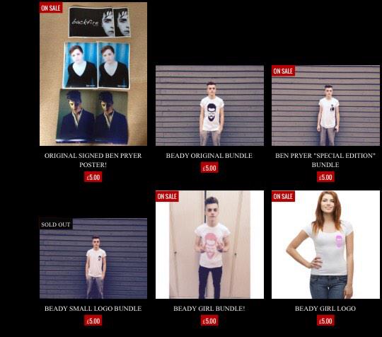 BeadyPromo's tweet photo. Only £5 each! Go go go!

#beady

@BeadyApparel 
@BenDavidPryer 
@JonnyPryer http://t.co/FMwNSRdgtZ