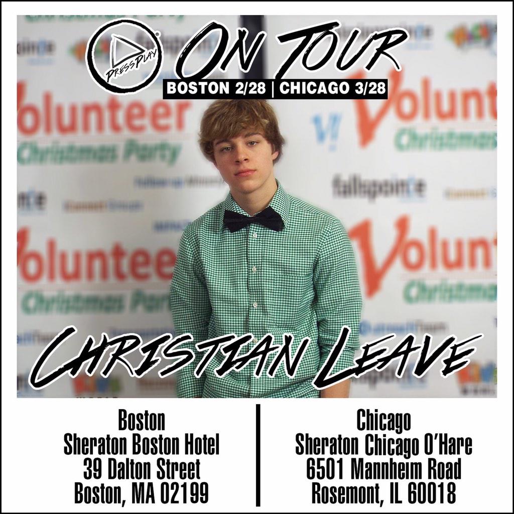 DaveTheWaundr's tweet photo. Meet our new duo! The #MischievousPass gets you 30mins + 3.5 hours of M&amp;G w/ everyone else @ChristianLeave @sighmike http://t.co/P6VmvCWgfa