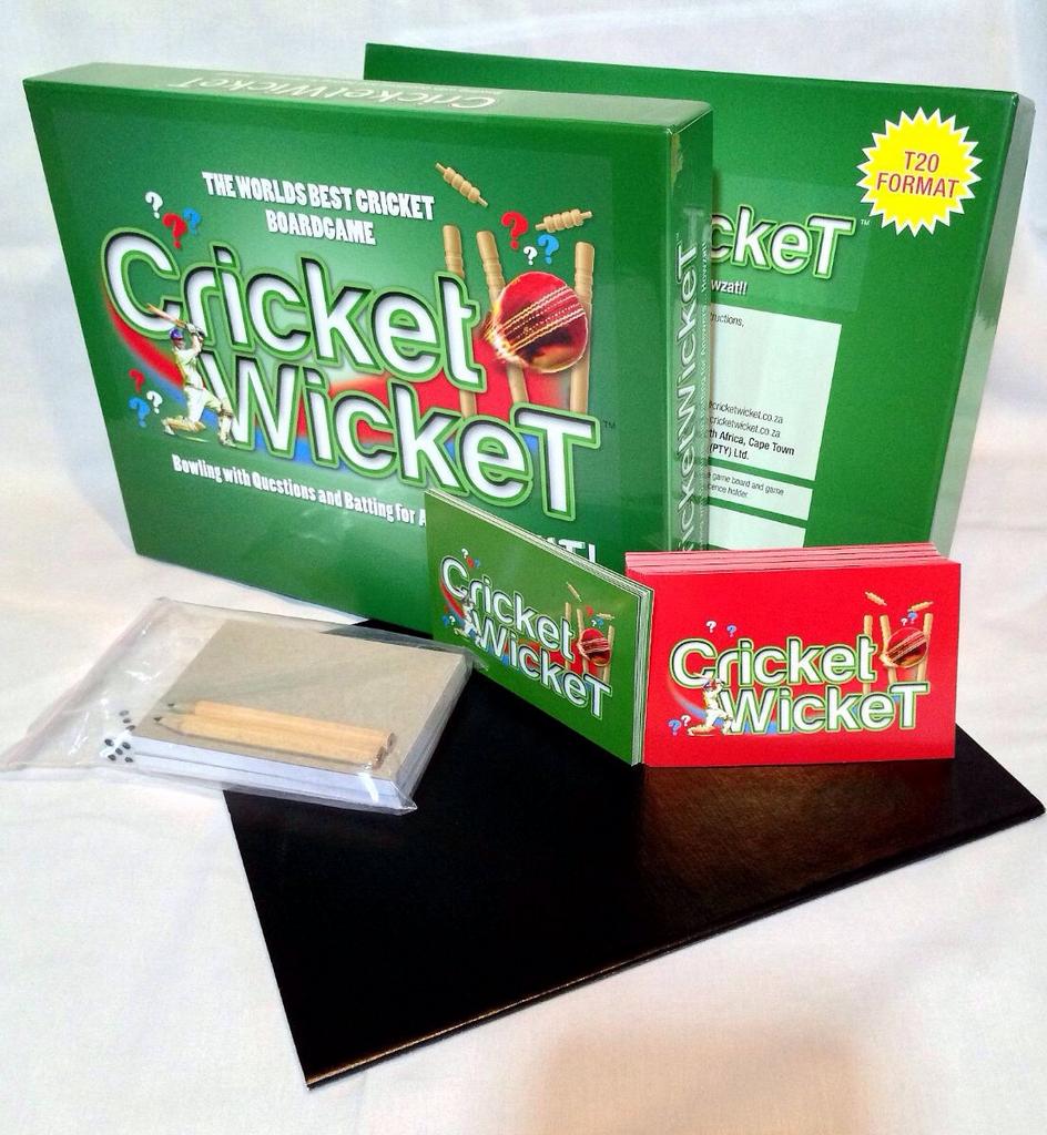 EduCricket's tweet image. CricketWickeT Whats in the Box?? To order a game email info@cricketwicket.co.za @justproteas @SACricketmag