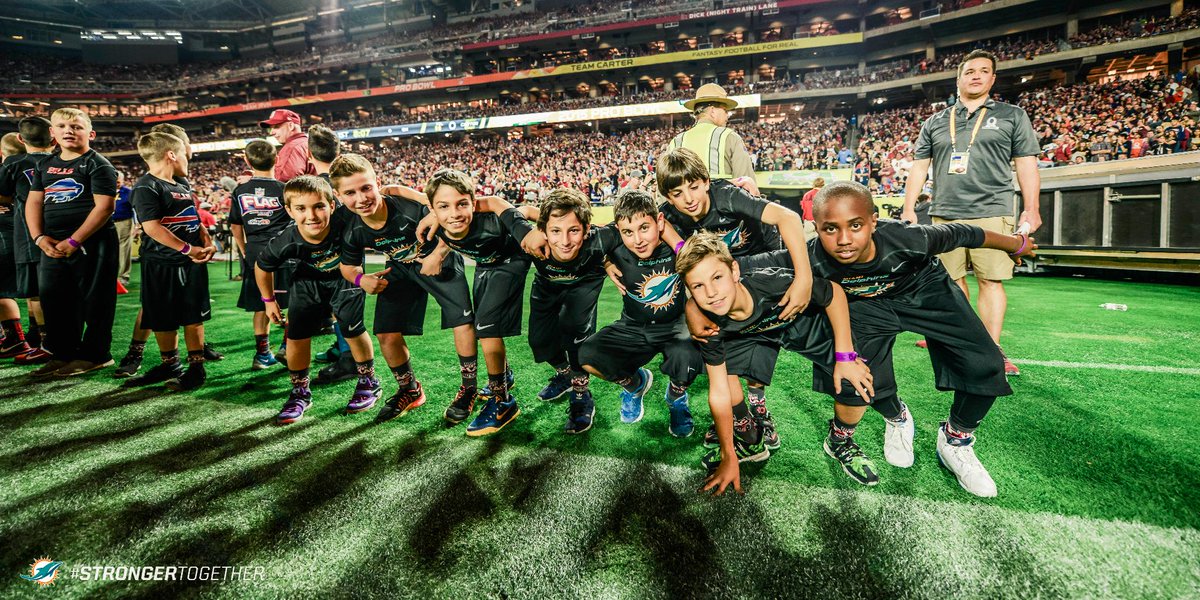 Good luck to these guys in the <a href="/NFL/">NFL</a> Flag Football Championships!

#StrongerTogether
