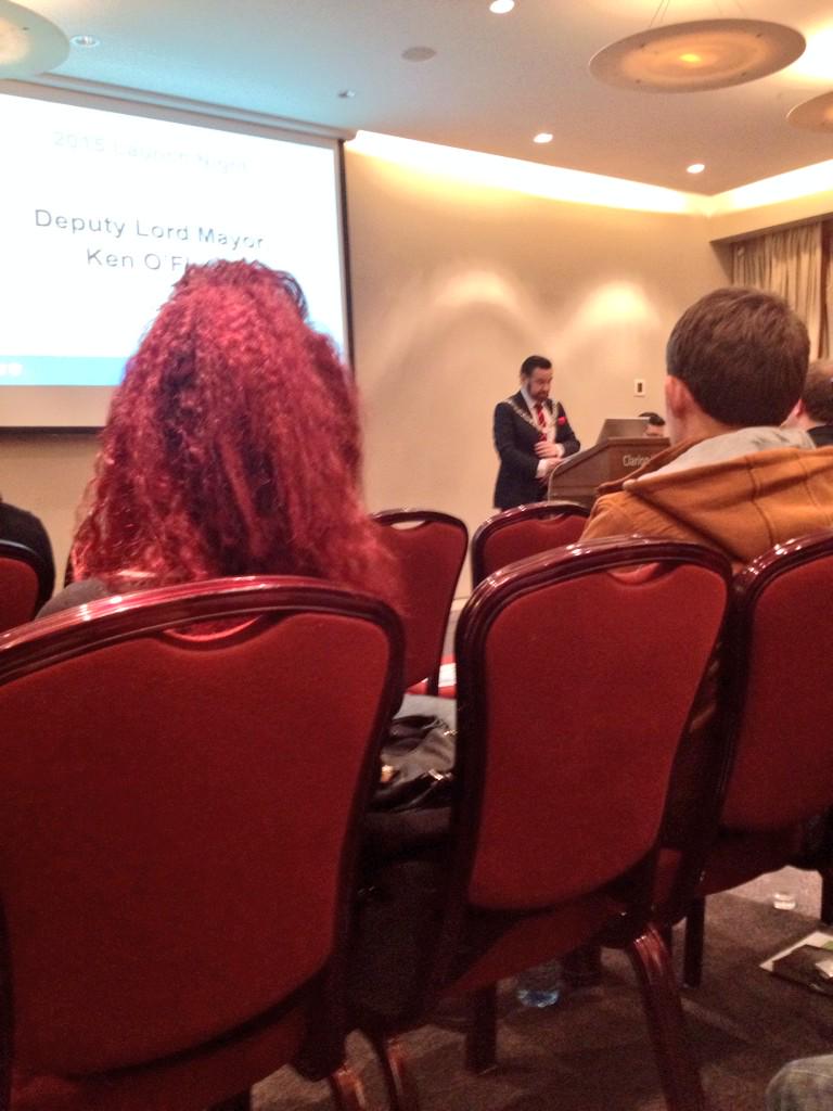 RootiesSnacks's tweet image. At the launch of the #MeetLearnGrow JCI with Deputy Lord Mayor Ken O'Flynn #JCICork