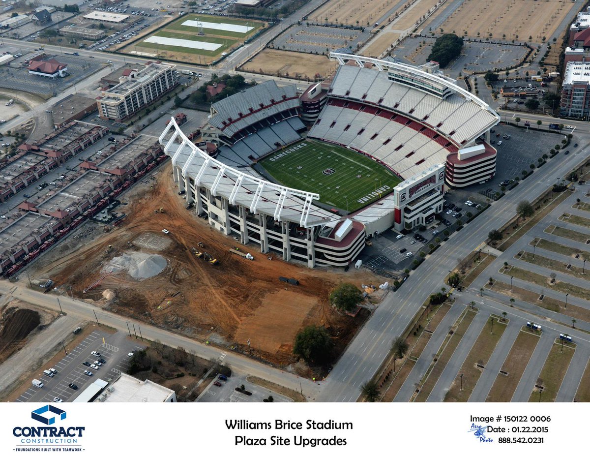 Gamecock Athletics on Twitter "Latest aerial views of the progress on