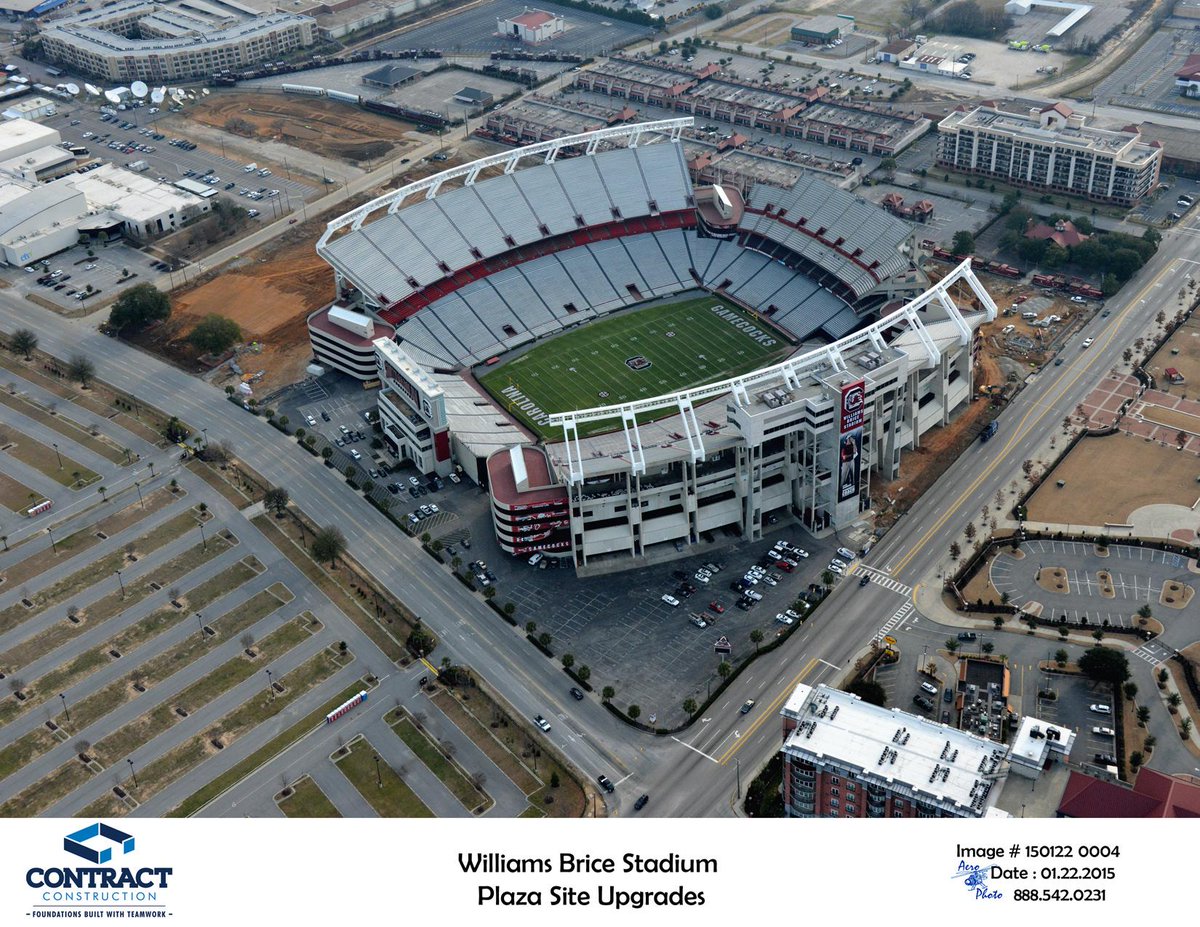 Gamecock Athletics on Twitter "Latest aerial views of the progress on