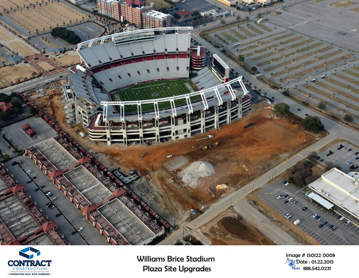 Gamecock Athletics on Twitter "Latest aerial views of the progress on