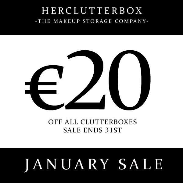 herclutterbox's tweet image. Sale ends is over in 4 days, order NOW at herclutterbox.com #sale #discount #clutterbox #makeupstorage #musthave