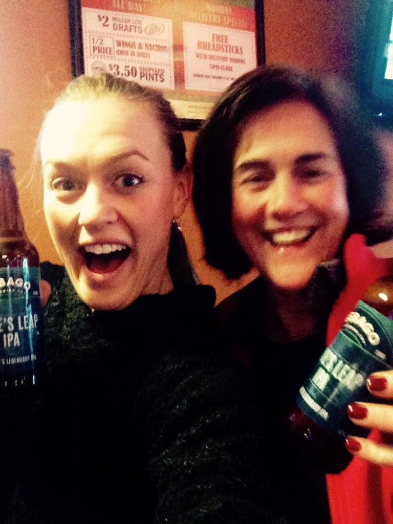 <a href="/SebagoSophie/">Sophie LeBlanc</a>: Portland Pie staying hydrated with #fryesleap @sebagobrewing during Juno snopocolypse 2015