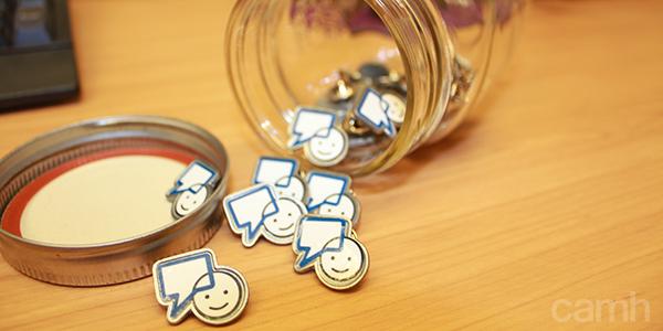 CAMHnews's tweet photo. It's officially #BellLetsTalk Day - Let's continue the conversation about #mentalhealth! http://t.co/NC0Tfnag2L http://t.co/rlpfFClSFv