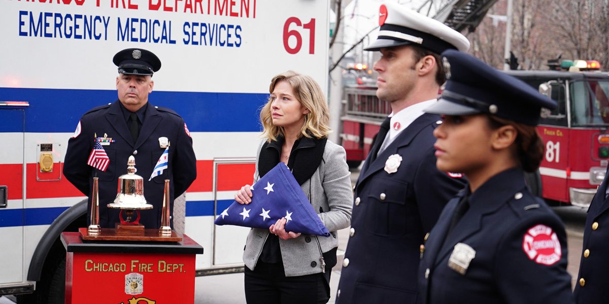 NBCOneChicago's tweet photo. Firehouse 51 honors Shay’s life in ONE WEEK when #ChicagoFire returns. #OneChicago http://t.co/R1kvwX2LpW