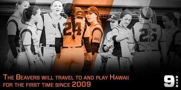 BeaverSoftball's tweet photo. We're down to single digits! #Just9Days #GoBeavs http://t.co/TRWLp8zanb