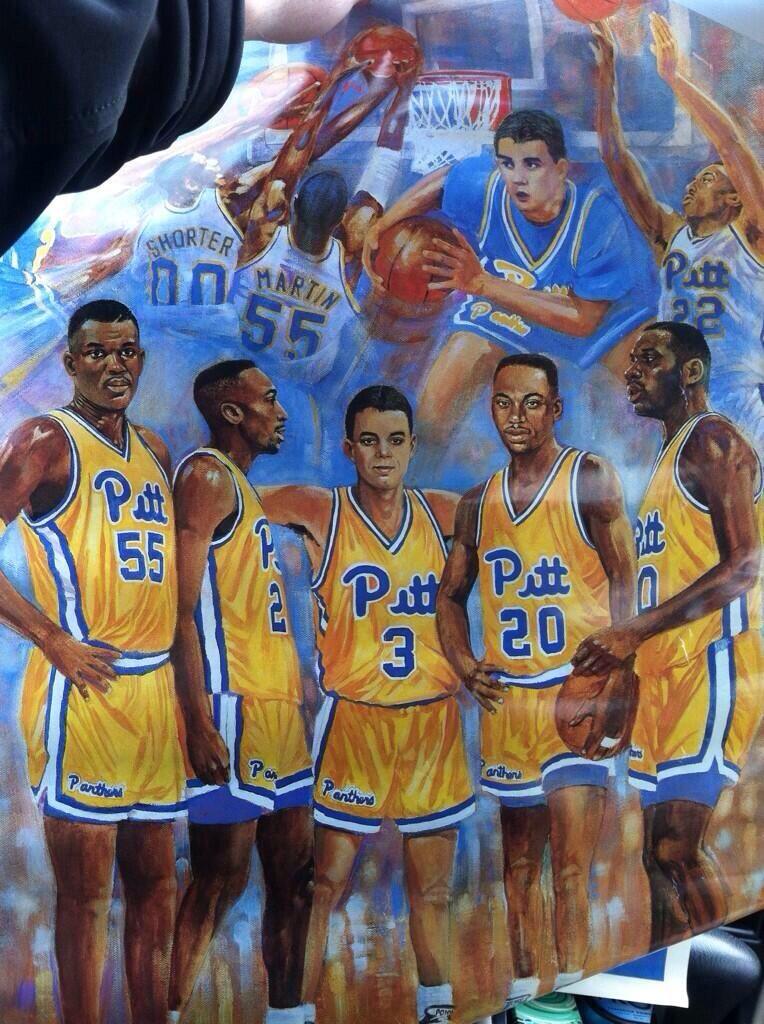 pittscript00's tweet photo. RT @bkonhoops: Pitt Hoops...please go back to this uniform. #h2p #freethescript http://t.co/N7ATNnraXf -- LOVING IT.. with the Pitt Scrip'!π