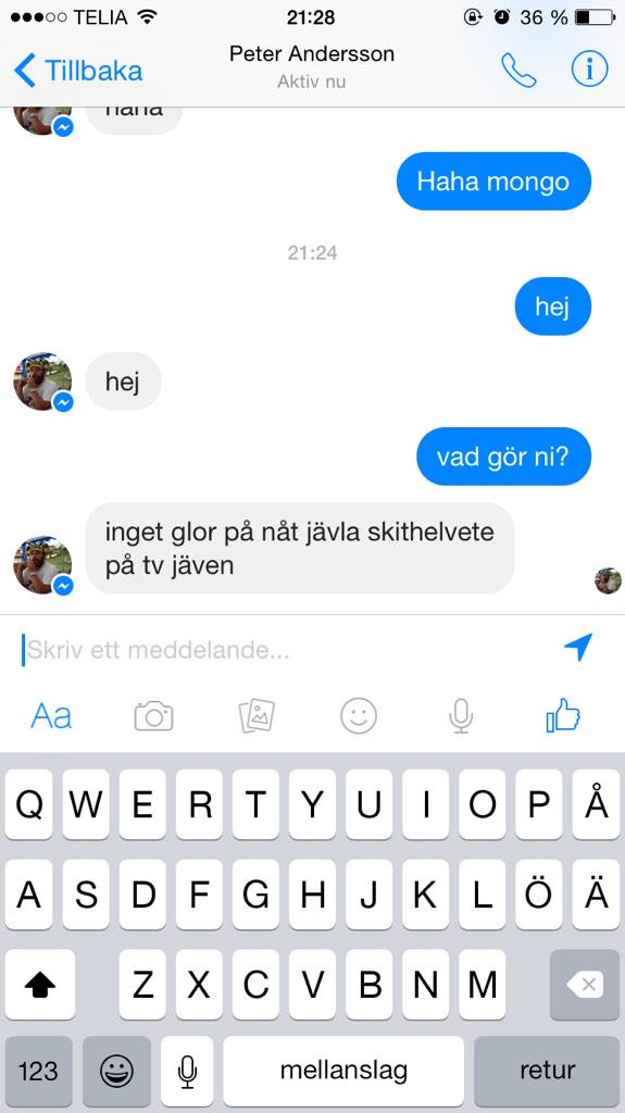 ccorneliaaa's tweet photo. Pappa kollar tydligen inte på något vidare program, verkar det som? http://t.co/j8qvOd9u1M