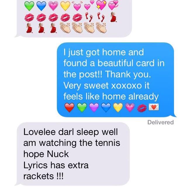 Hey <a href="/NickKyrgios/">Nicholas Kyrgios</a> how do you feel about 'Nuck Lyrics' for your new nickname (care of @MazCompton's mum's #autocorrect)