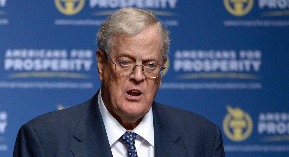The Kochs put a price on 2016: $889 million politi.co/1CdKdTh | AP Photo