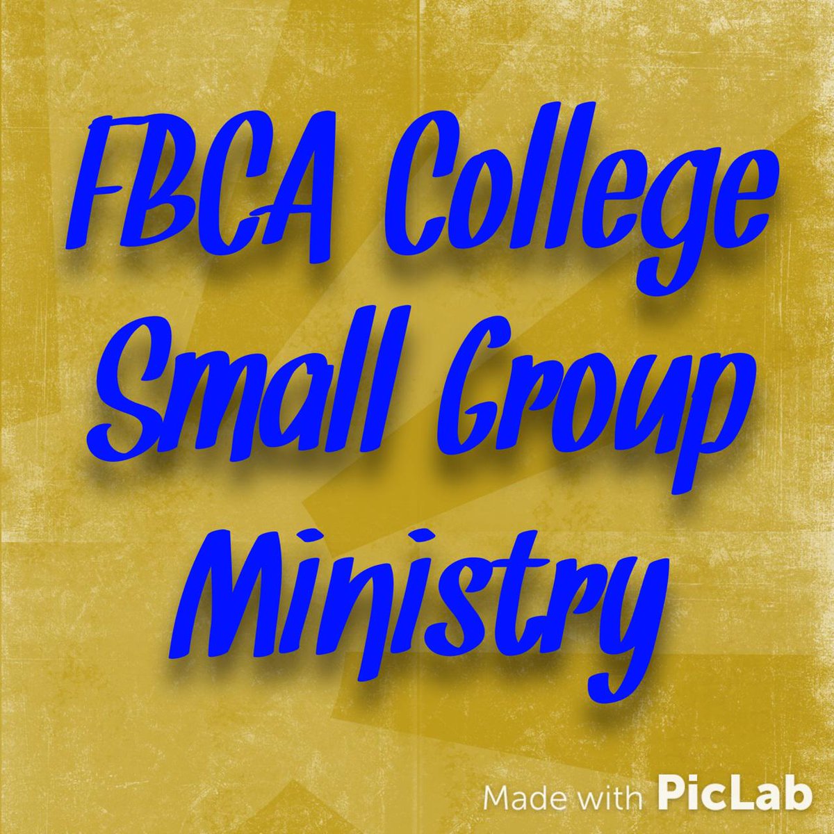 FBCACollege's tweet photo. #SmallGroups Launch Wed. night at 8:30PM in #College &amp; Young Adult Suite, 2nd floor: http://t.co/hA09tdevDS #stumin http://t.co/w2QdU3lAez