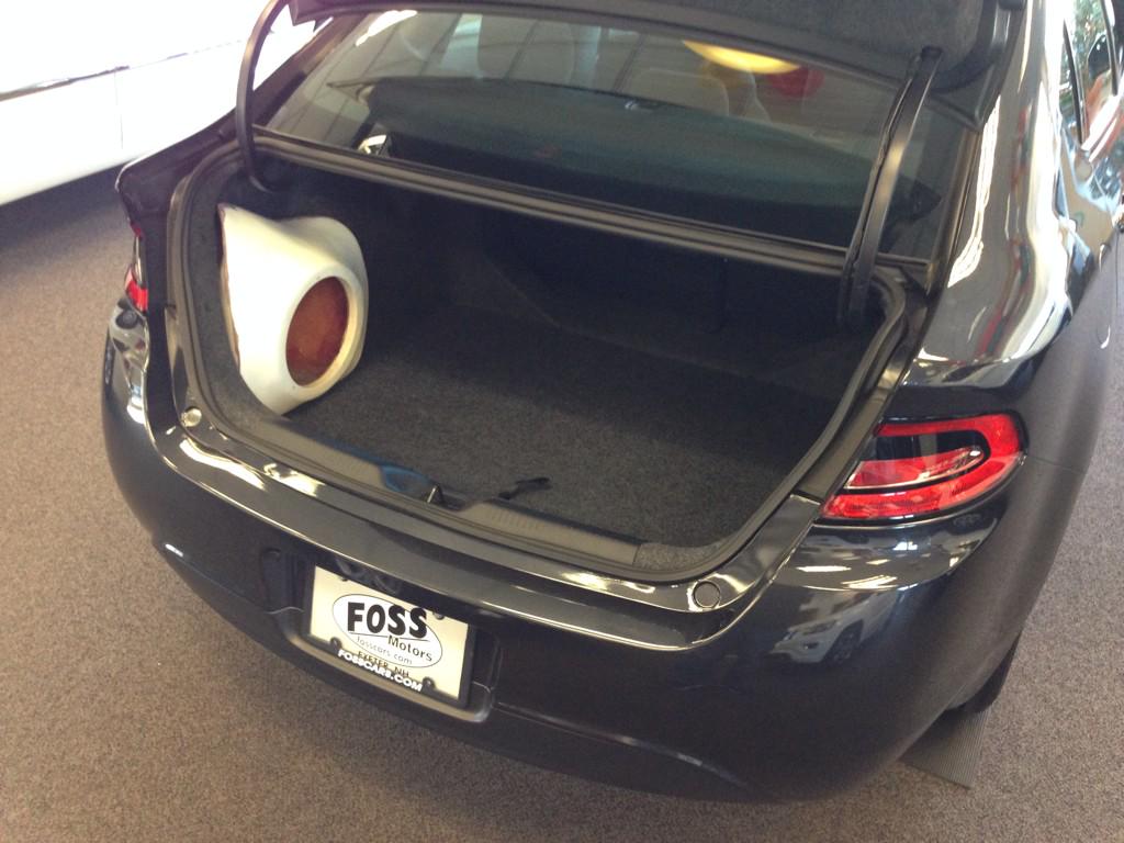 dodge dart subwoofer