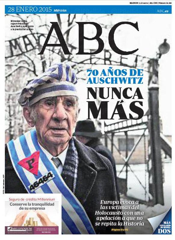 70 aniversario de la liberación de Auschwitz B8ZFF6MIYAA-KwC