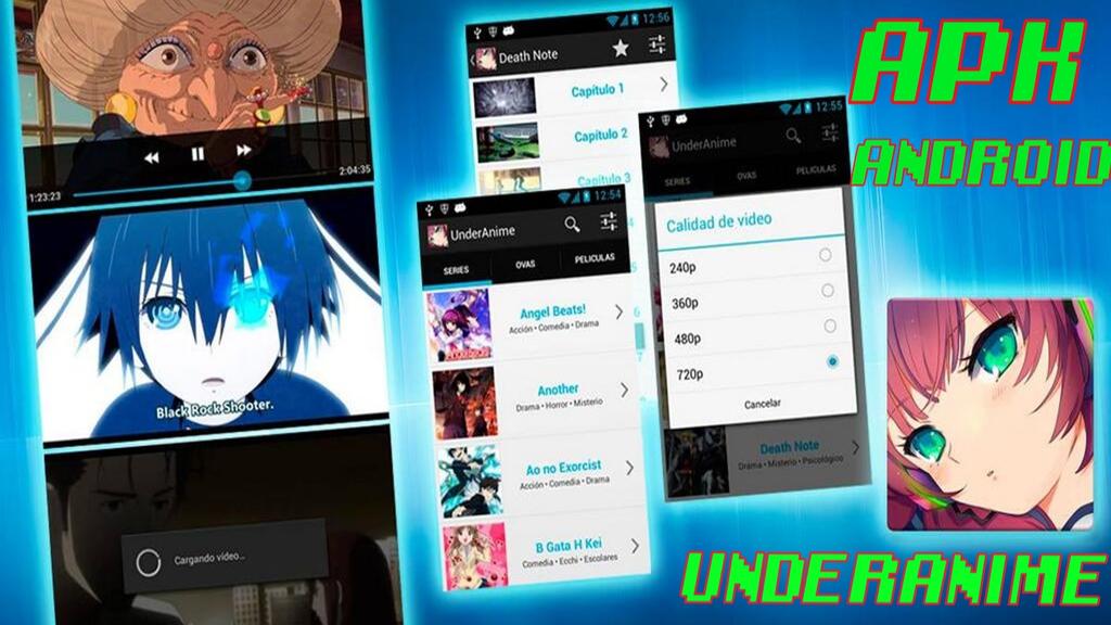 Multiverso2099's tweet photo. #Otaku o #Friki la APP de #Android para ver #anime subtitulado, HD y #Gratis es #UnderAnime disponible en #Aptoide http://t.co/f0d5jFwrz2