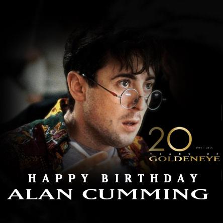  Happy birthday Alan Cumming!   I AM INVINCIBLE!