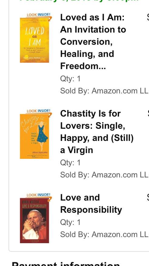 Made some crucial Amazon purchases today. I'm so pumped. @ArleenSpenceley @onegroovynun #PopeStJohnPaulII