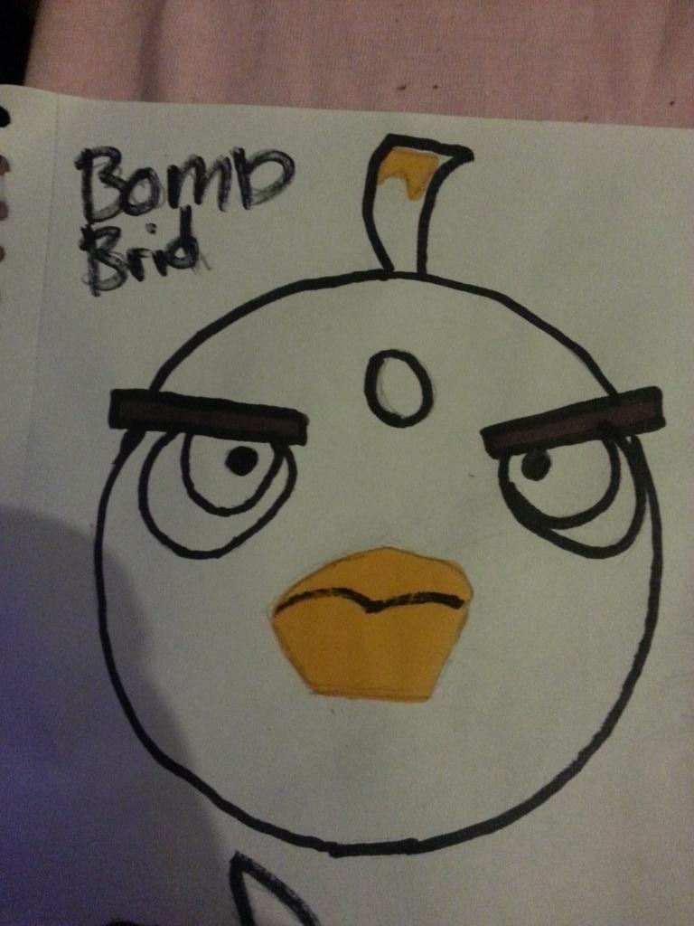 cheeksmerlone's tweet photo. Art by me angry brids http://t.co/synoklW57Y