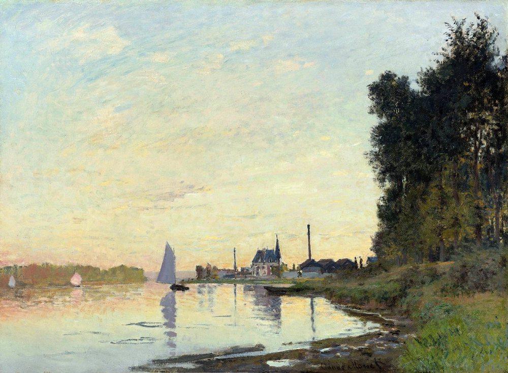 ScienzaeScuola's tweet photo. Claude #Monet, 1872, 
Argenteuil, late Afternoon, 
Private collection http://t.co/5AhFs4mcuP