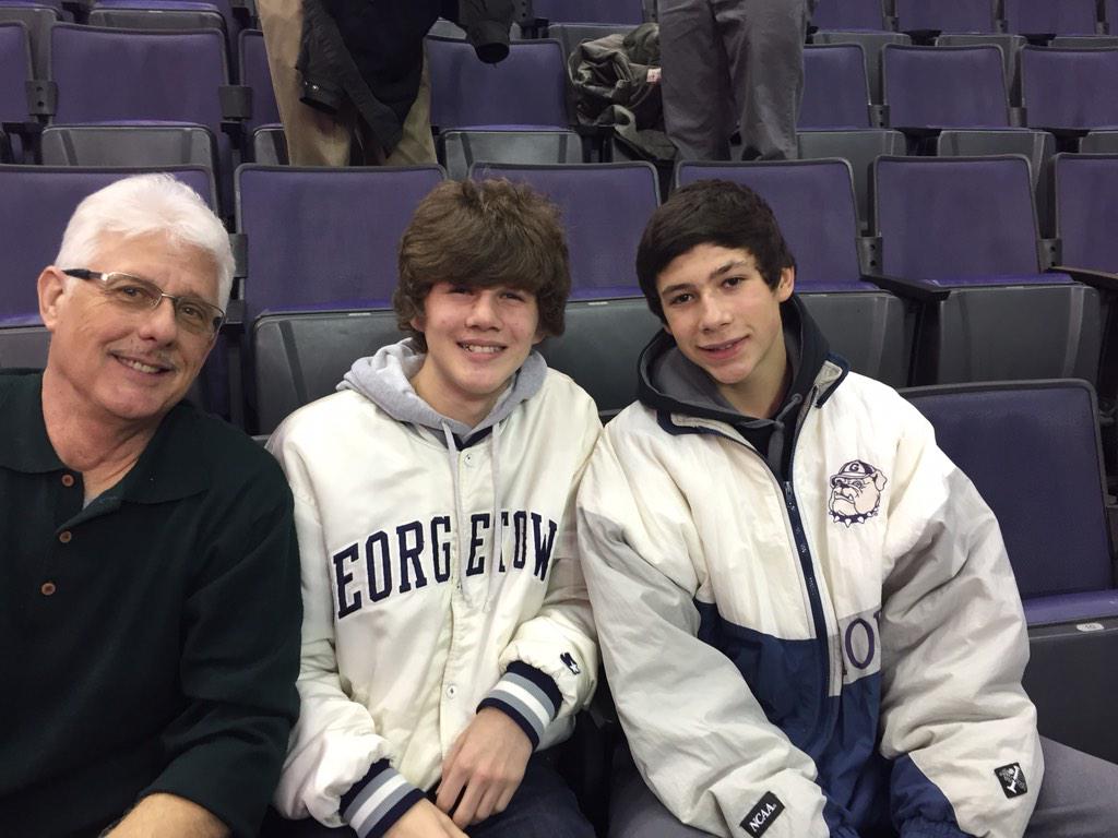 scotttmaier's tweet image. @GeorgetownHoops #hoyafans #vintagestarterjacket