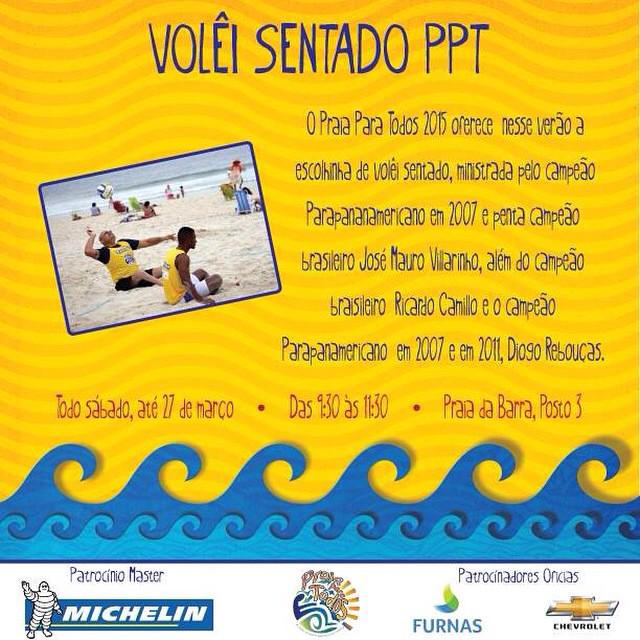 Praia Para Todos tweet media
