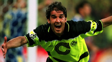 #8 

Karl-Heinz Riedle !!!

He's won the world cup! not many can replicate that !!