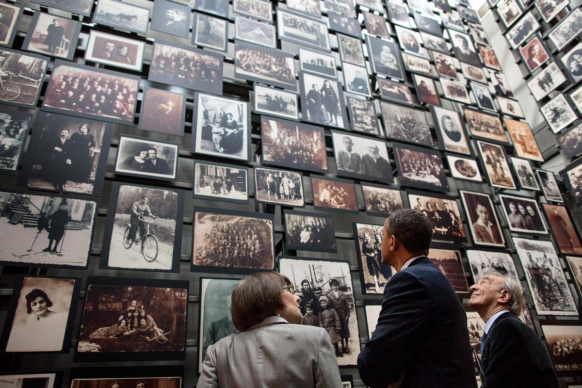 ObamaWhiteHouse's tweet image. President Obama on International #HolocaustRemembranceDay → go.wh.gov/s6mLSp