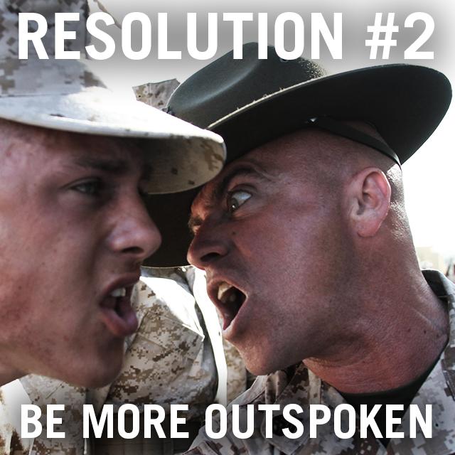USMarineCorps's tweet photo. Marine recruits quickly learn how to speak up when addressed by a Marine Corps Drill Instructor.
#ResolutionsKept http://t.co/zWKo4xA0S3