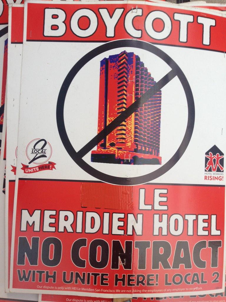 UniteHereL2's tweet photo. .@LeMeridienSF is under BOYCOTT #traveltips #1u http://t.co/BdlEIAkrMk