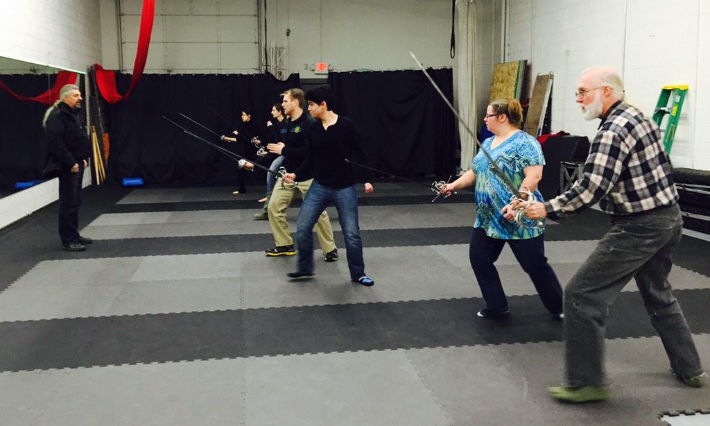 RingofSteel's tweet image. Foot work practice #stagecombat #theatricalcombat #swordplay #annarbor